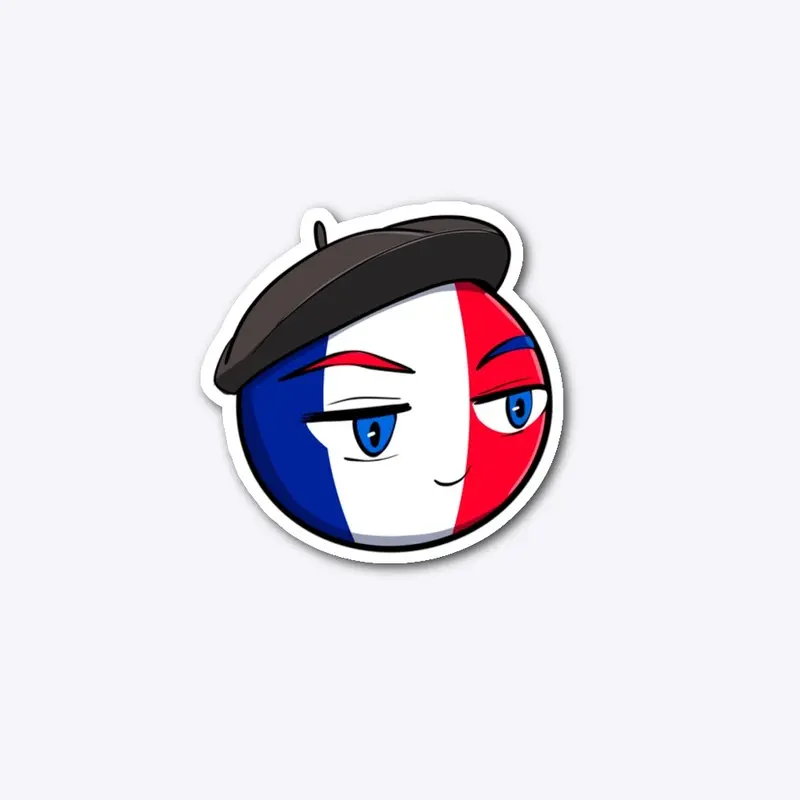 France 🇫🇷 Cute ball [Sticker]