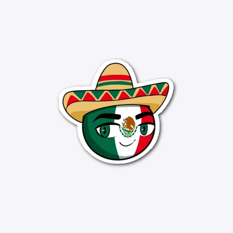 Mexico 🇲🇽 Cute ball [Sticker]