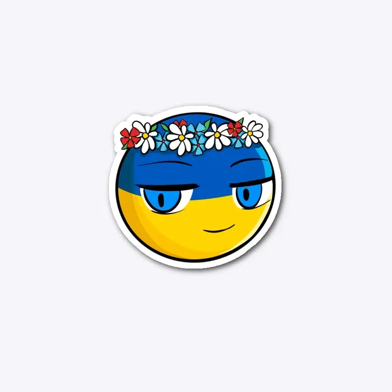 Ukraine 🇺🇦 Cute ball [Sticker]