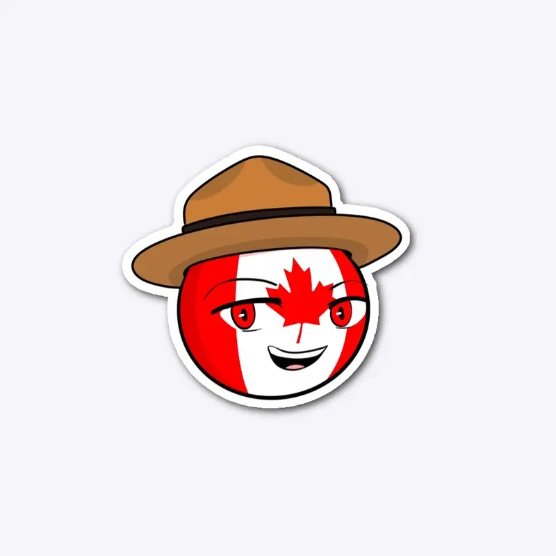 Canada 🇨🇦 Cute ball [Sticker]