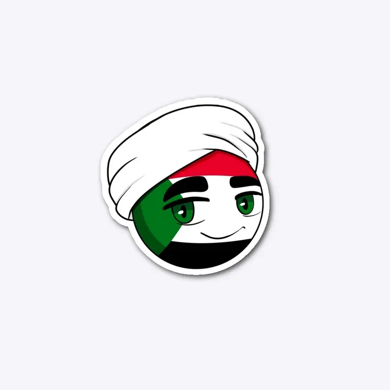 Sudan 🇸🇩 Cute ball [Sticker]