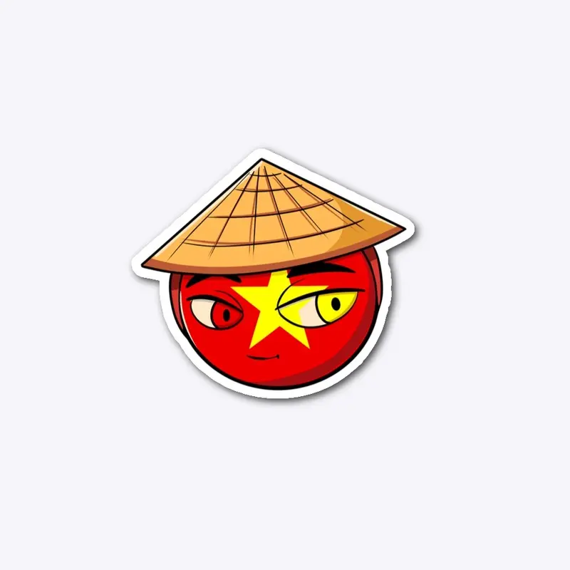 Vietnam 🇻🇳 Cute ball [Sticker]